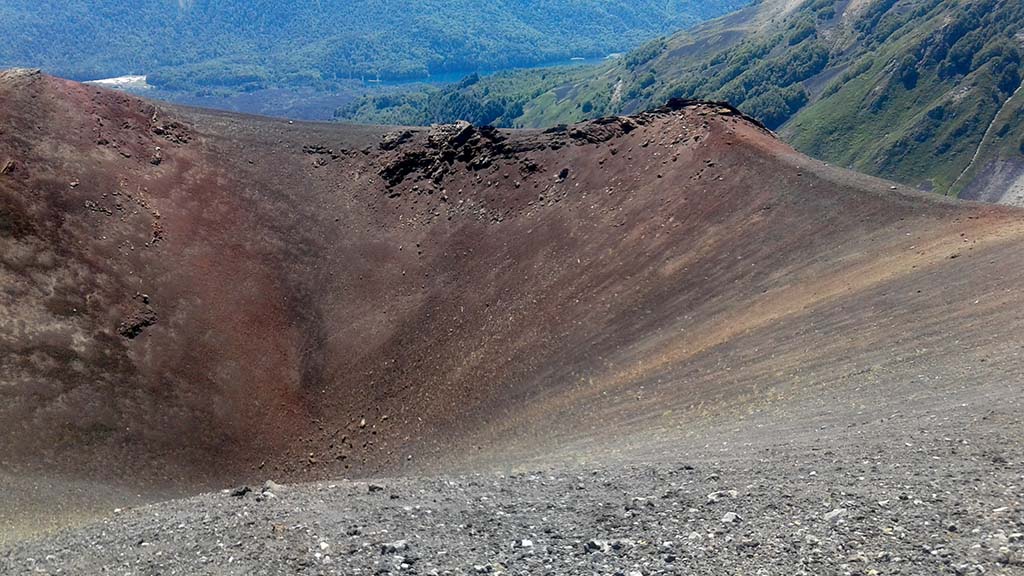 cratera vulcão argentina